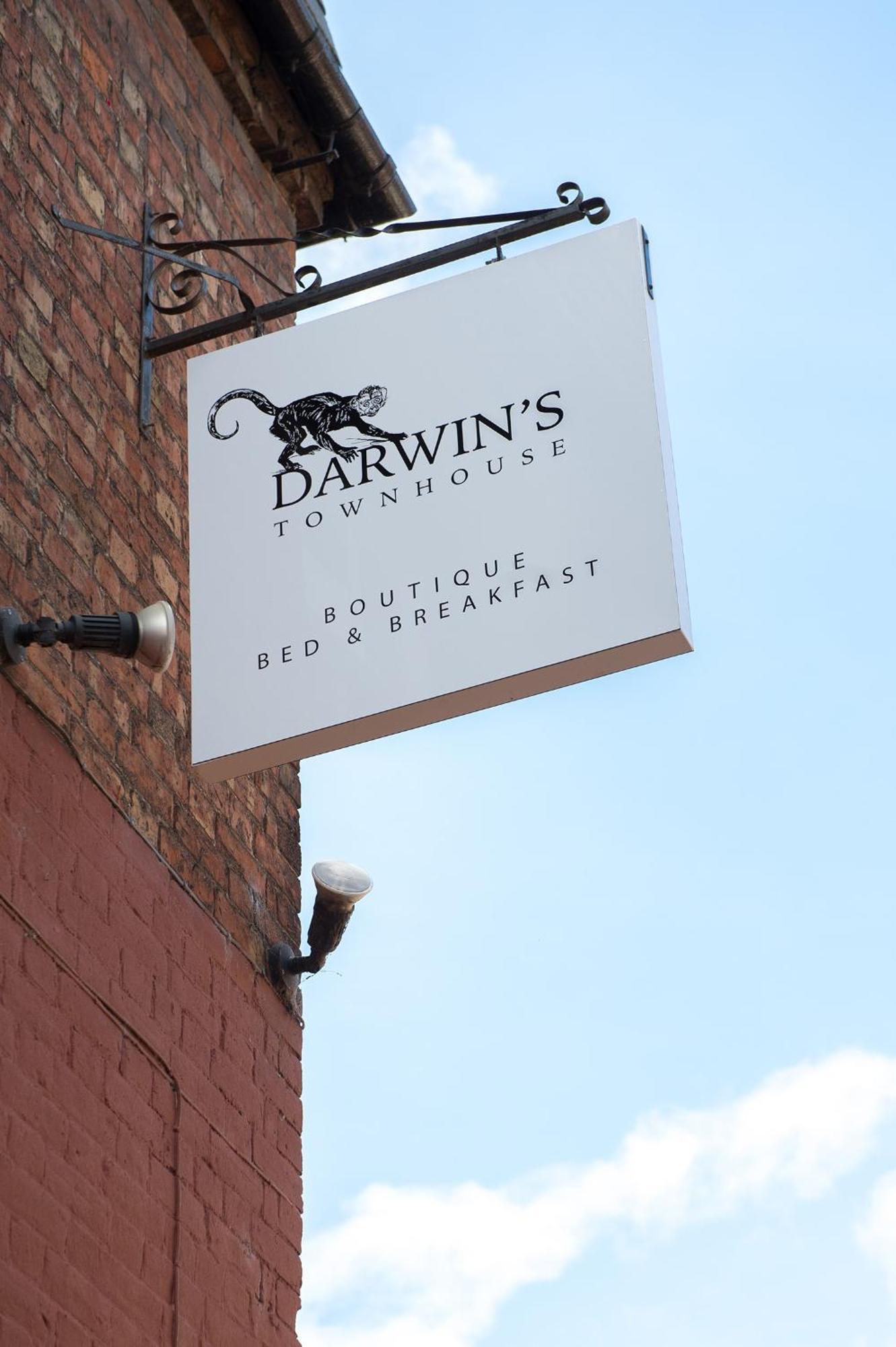 Darwin'S Townhouse Bed and Breakfast Shrewsbury Eksteriør billede Darwin's Townhouse